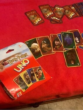 Vintage Mattel Harry Potter UNO Game